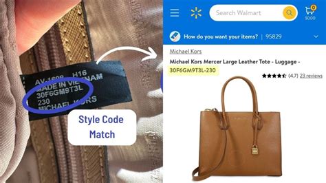 does michael kors purses have a tag inside|michael kors purse logo.